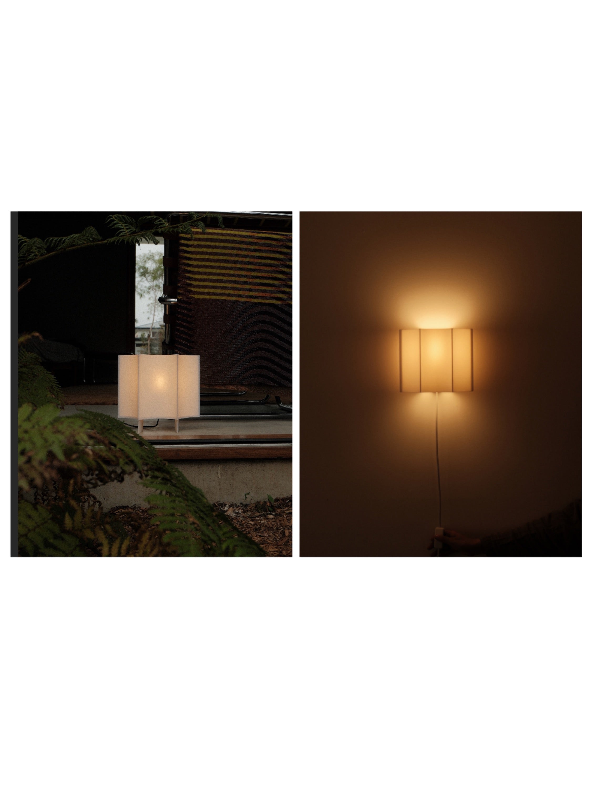 ARC FOLD Set – Table Lamp and Sconce